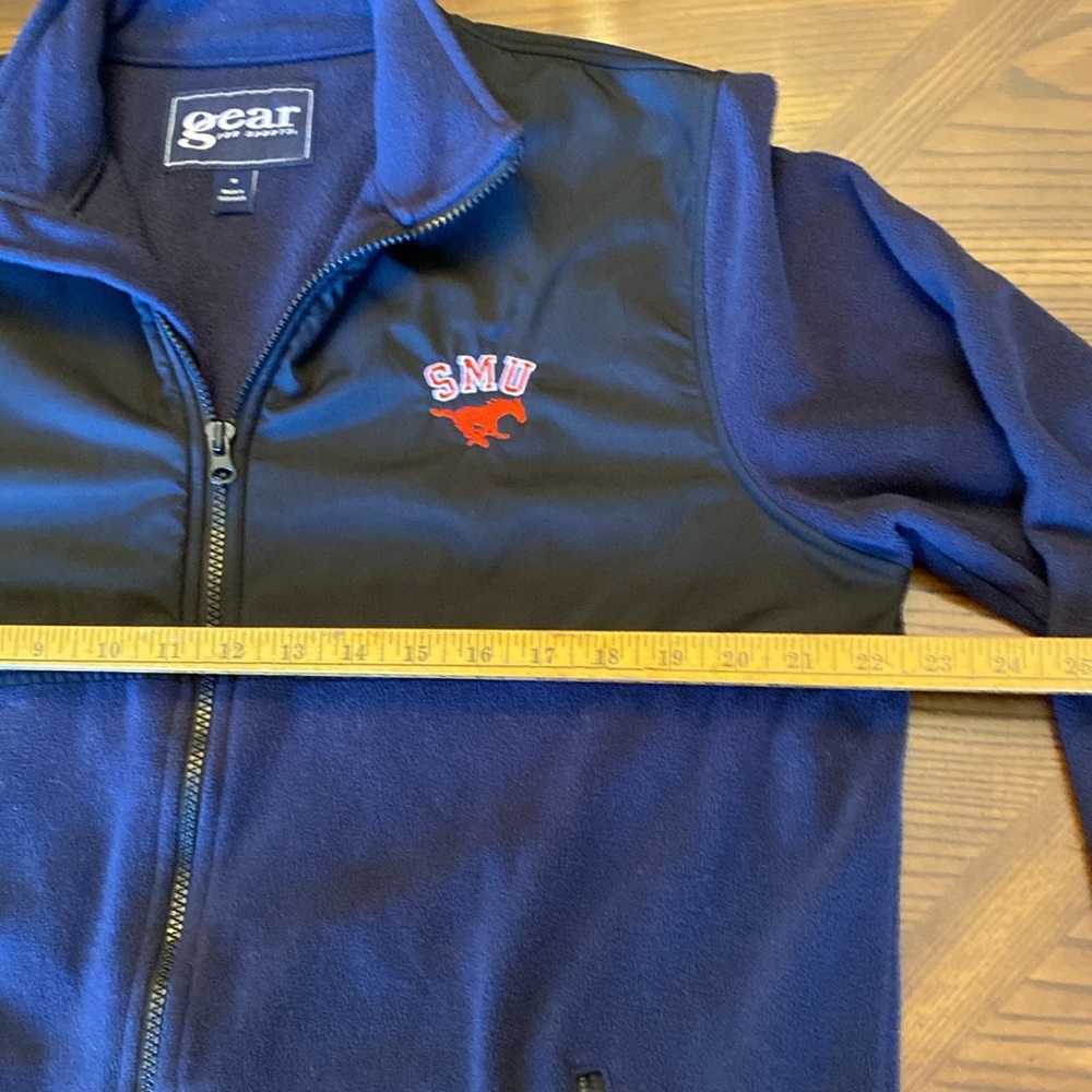 SMU fleece jacket Navy Gear For Sports Medium - Picture 3 of 9